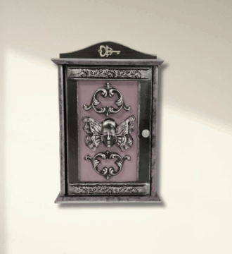 wooden keybox