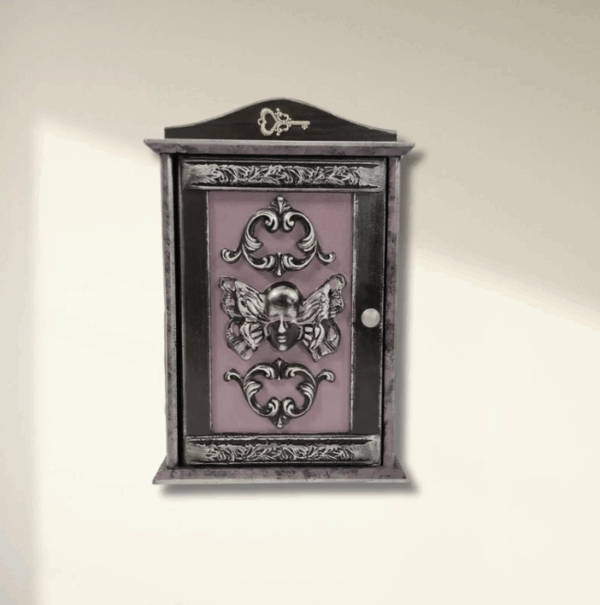 wooden keybox